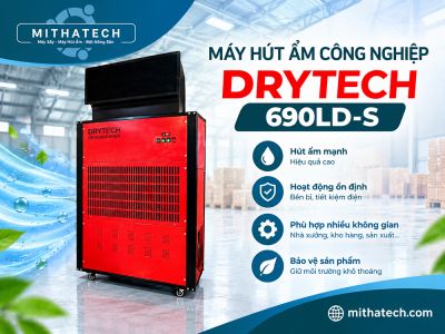 Máy Hút Ẩm Công Nghiệp Drytech 690LD-S Máy Hút Ẩm Công Nghiệp Drytech 690LD-S